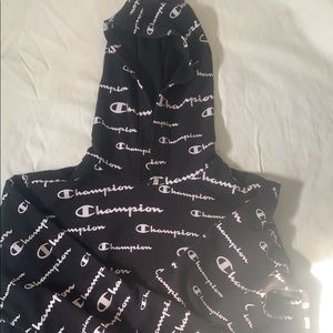 Champion hoodie size Large kids
